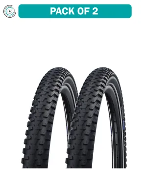 2 Pack Schwalbe Marathon Plus MTB Tire 27.5 x 2.25 Clincher Wire SmartGuard 11101213