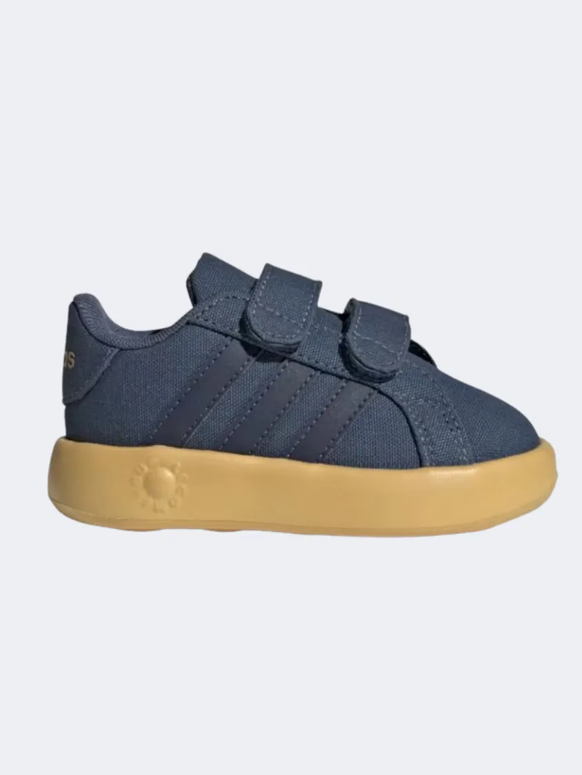 Adidas Grand Court 2 Infant Boys Sportswear Shoes Ink/Navy/White