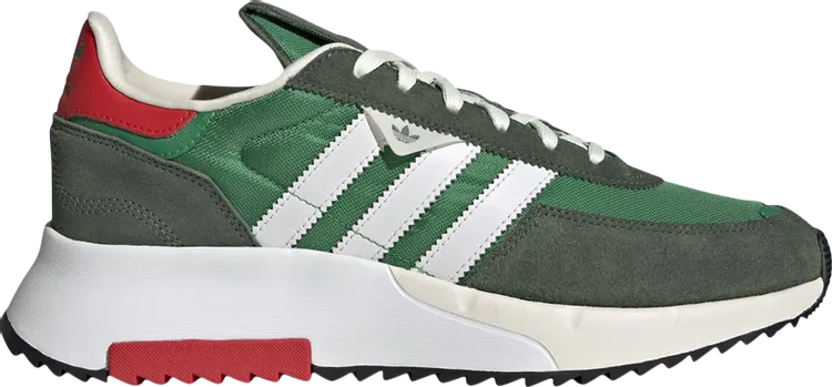 Adidas Retropy F2 'Green Oxide White' Sneakers, Green