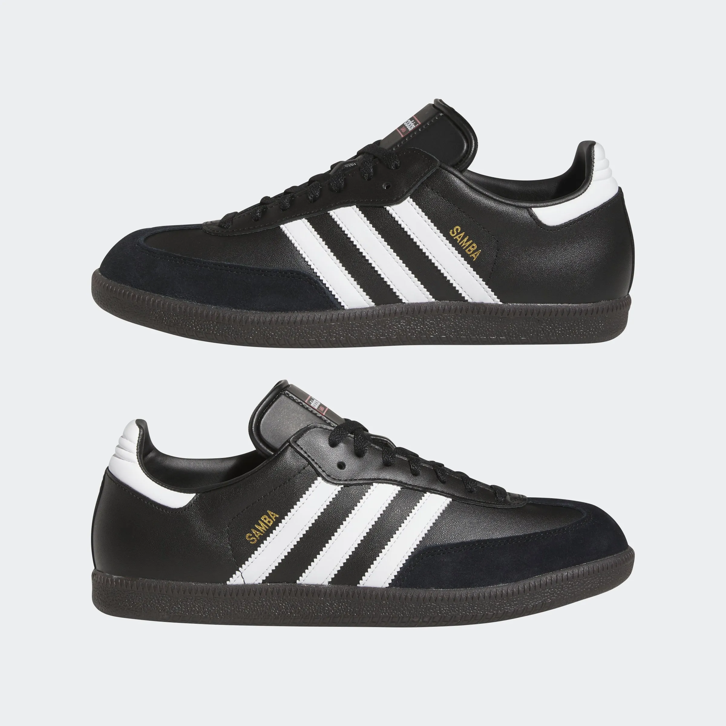 adidas SAMBA OG Indoor Soccer Shoes | Core Black-FTWR White | Men's