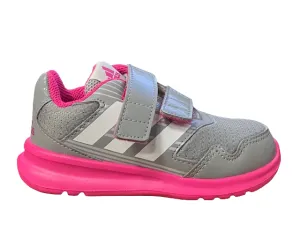 Adidas scarpa da ginnastica da bambina AltaRun CF BA9412 grigio-rosa