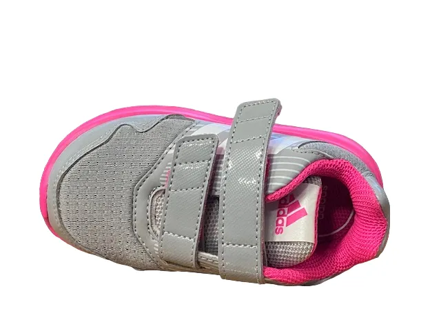 Adidas scarpa da ginnastica da bambina AltaRun CF BA9412 grigio-rosa