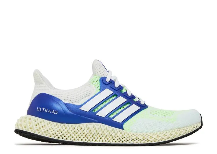 Adidas ULTRA 4D 'WHITE SONIC INK' sneakers, white