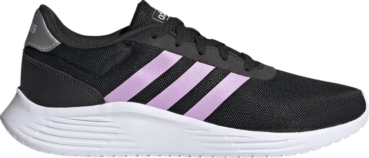 Adidas Wmns Lite Racer 2.0 'Black Clear Lilac' Sneakers, black