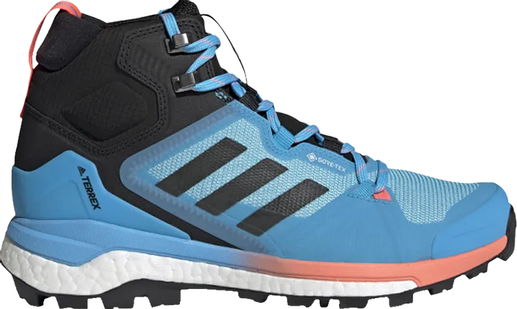 Adidas Wmns Terrex Skychaser 2.0 Mid GTX 'Sky Rush Acid Red', blue