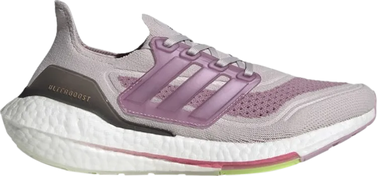 Adidas Wmns UltraBoost 21 sneakers, purple/white