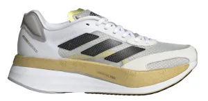 adidas Women's Adizero Boston 10 Tinman Elite -White/Core Black/Grey (GV7716)