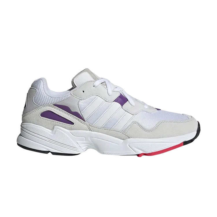 Adidas Yung-96 'White Purple' sneakers, white