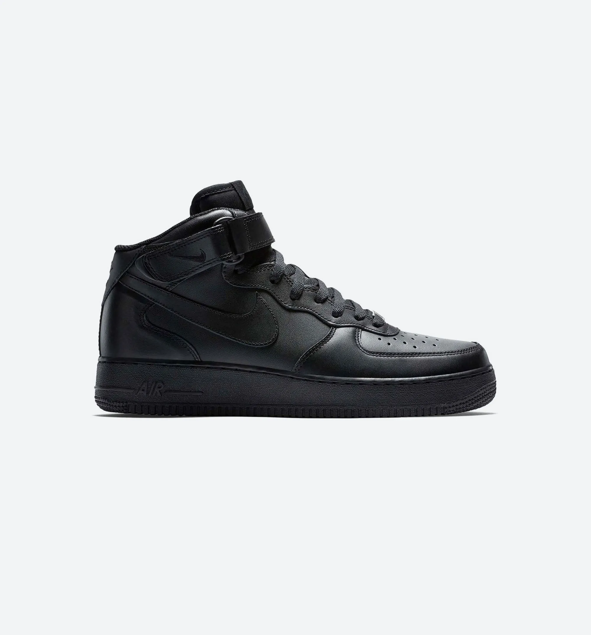 Air Force 1 Mid Mens Lifestyle Shoe - Black