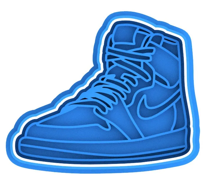 Air Jordan 1 Air Force 1 Sneaker Cookie Cutter & Stamp