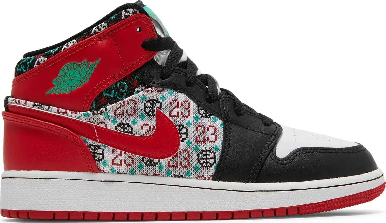 Air Jordan 1 Mid Holiday Christmas