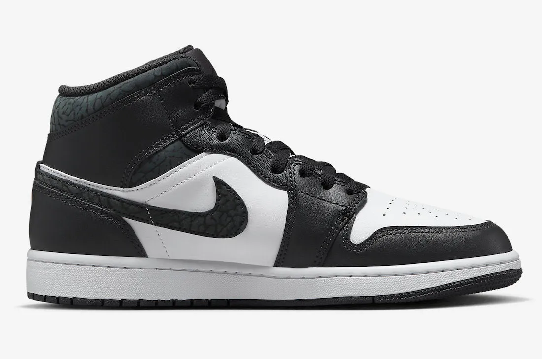 Air Jordan 1 Mid SE Off Noir Black White Black FB9911-001