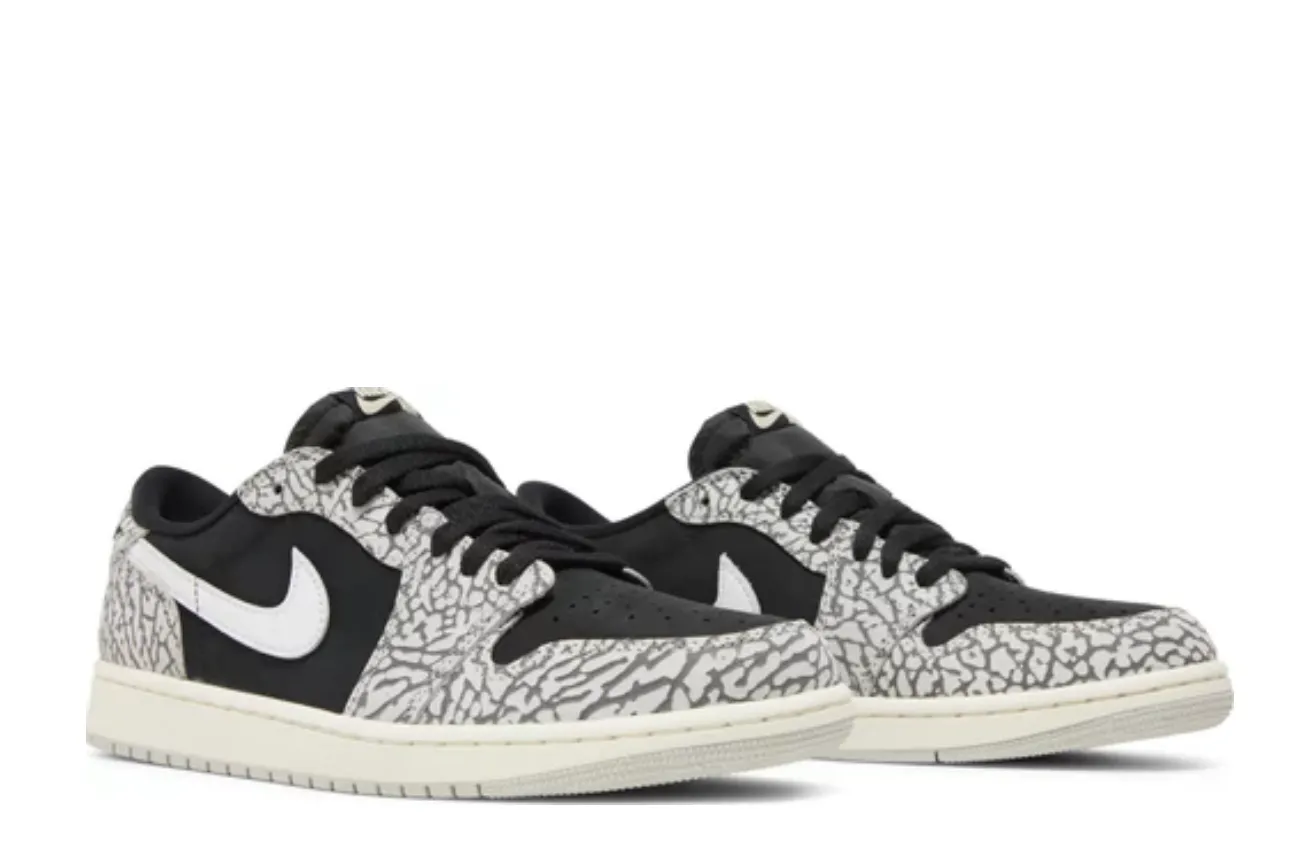 Air Jordan 1 Retro Low OG 'Black Cement'