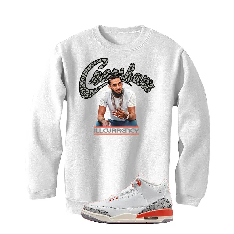 Air Jordan 3 WMNS “Georgia Peach” | illcurrency White T-Shirt (Crenshaw)