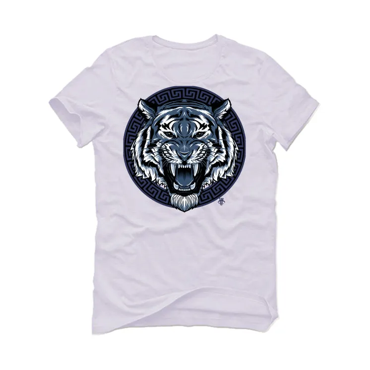 Air Jordan 5 “Georgetown” | illcurrency White T-Shirt (ANGRY TIGER)