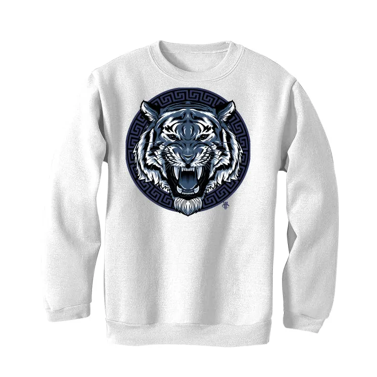 Air Jordan 5 “Georgetown” | illcurrency White T-Shirt (ANGRY TIGER)