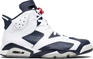 Air Jordan 6 Retro Olympic 2012 sneakers, white