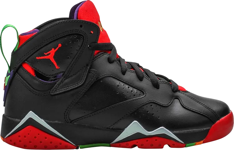 Air Jordan 7 Retro BG Marvin the Martian sneakers, black