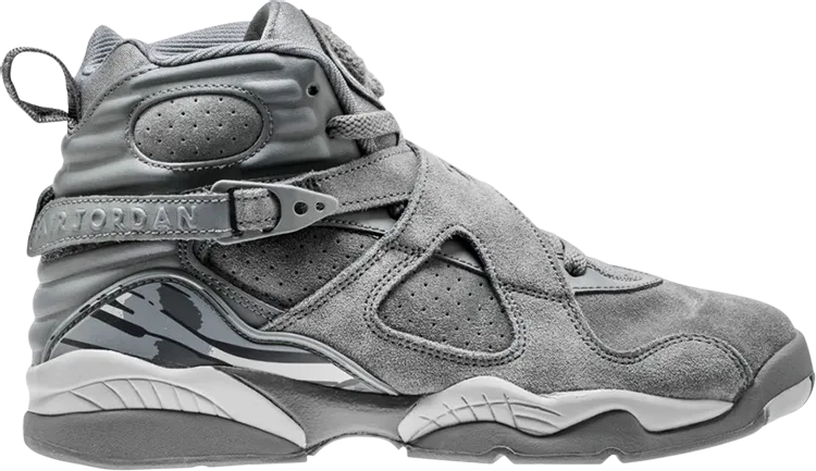 Air Jordan 8 Retro GS Cool Grey, Gray