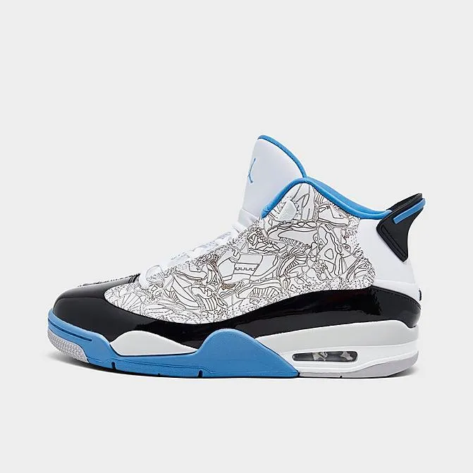 Air Jordan Dub Zero White University Blue Black 311046-114