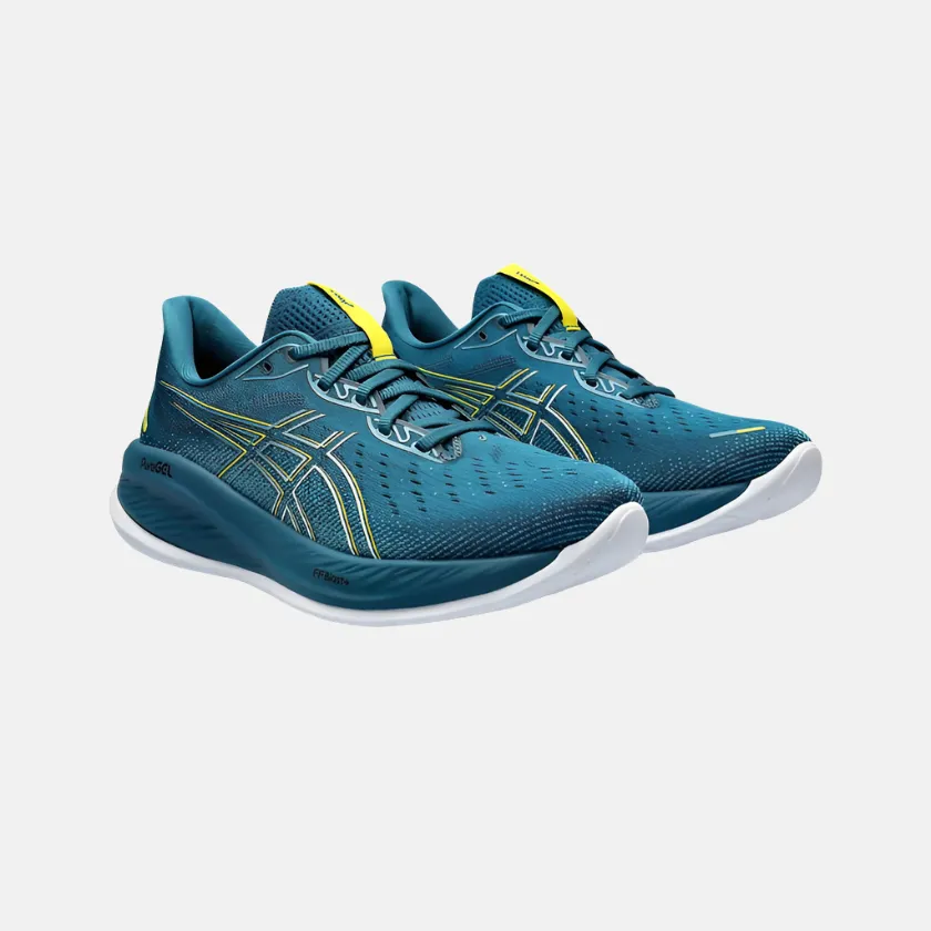 Asics GEL-CUMULUS 26 Men's Running Shoes - Evening Teal/Bright Yellow