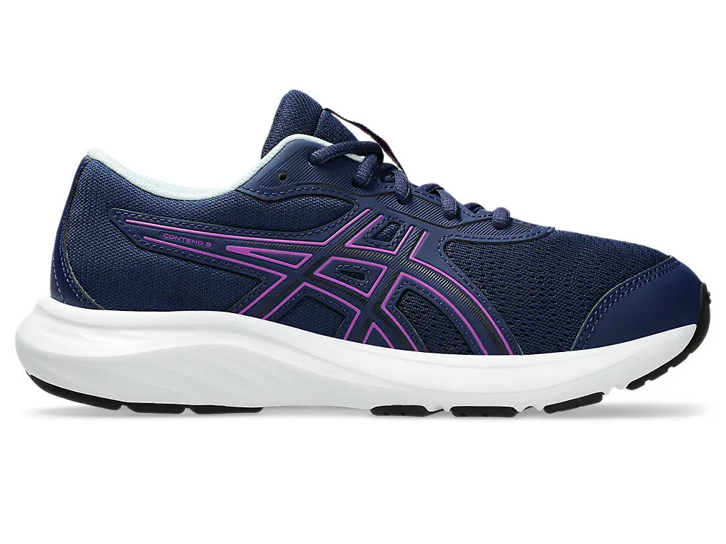 Asics Girls Trainer Contend 9 GS Blue Expanse/Bold Magenta