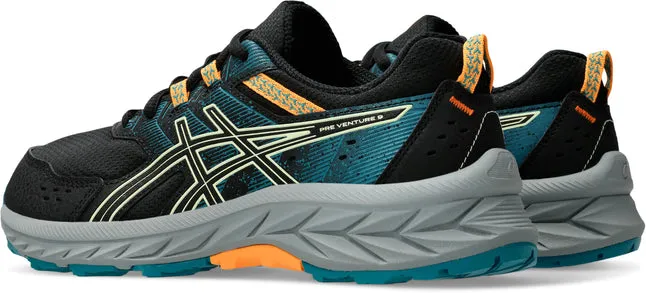 ASICS JUNIOR GEL VENTURE BLACK/COOL SHOE