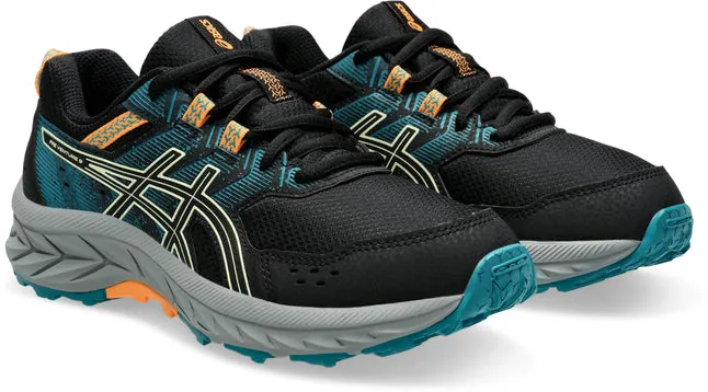 ASICS JUNIOR GEL VENTURE BLACK/COOL SHOE