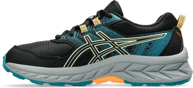 ASICS JUNIOR GEL VENTURE BLACK/COOL SHOE