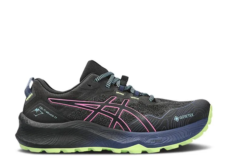 ASICS WMNS GEL TRABUCO 11 GORE-TEX 'BLACK HOT PINK' sneakers, black