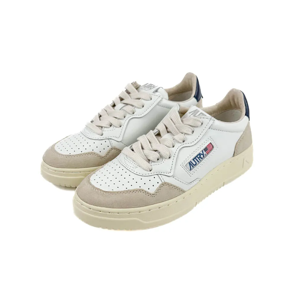 Autry - Medalist Low AULW LS28 (Leather/Suede White/Blue)