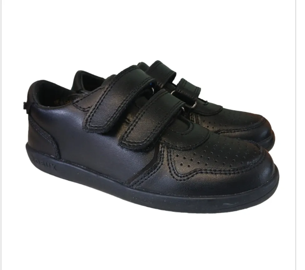 Bobux Rally Junior Boys Double Velcro School Shoes