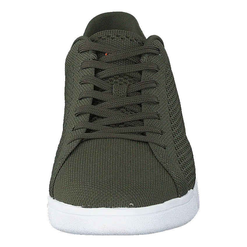 Breeze Tennis Knit Olive / White