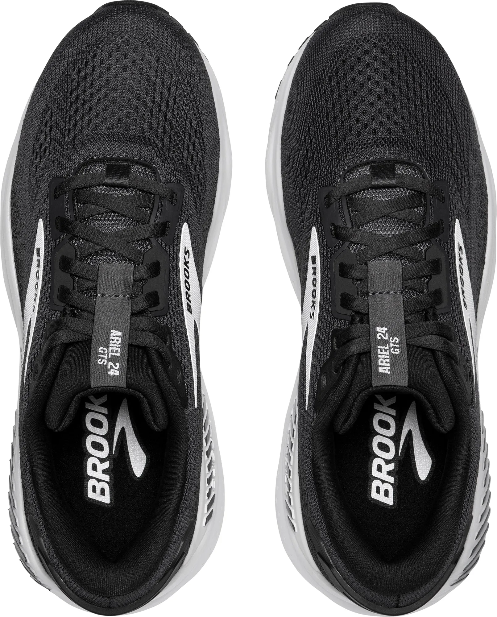 Brooks Ariel GTS 24 WIDE FIT Womens Running Shoes - Black