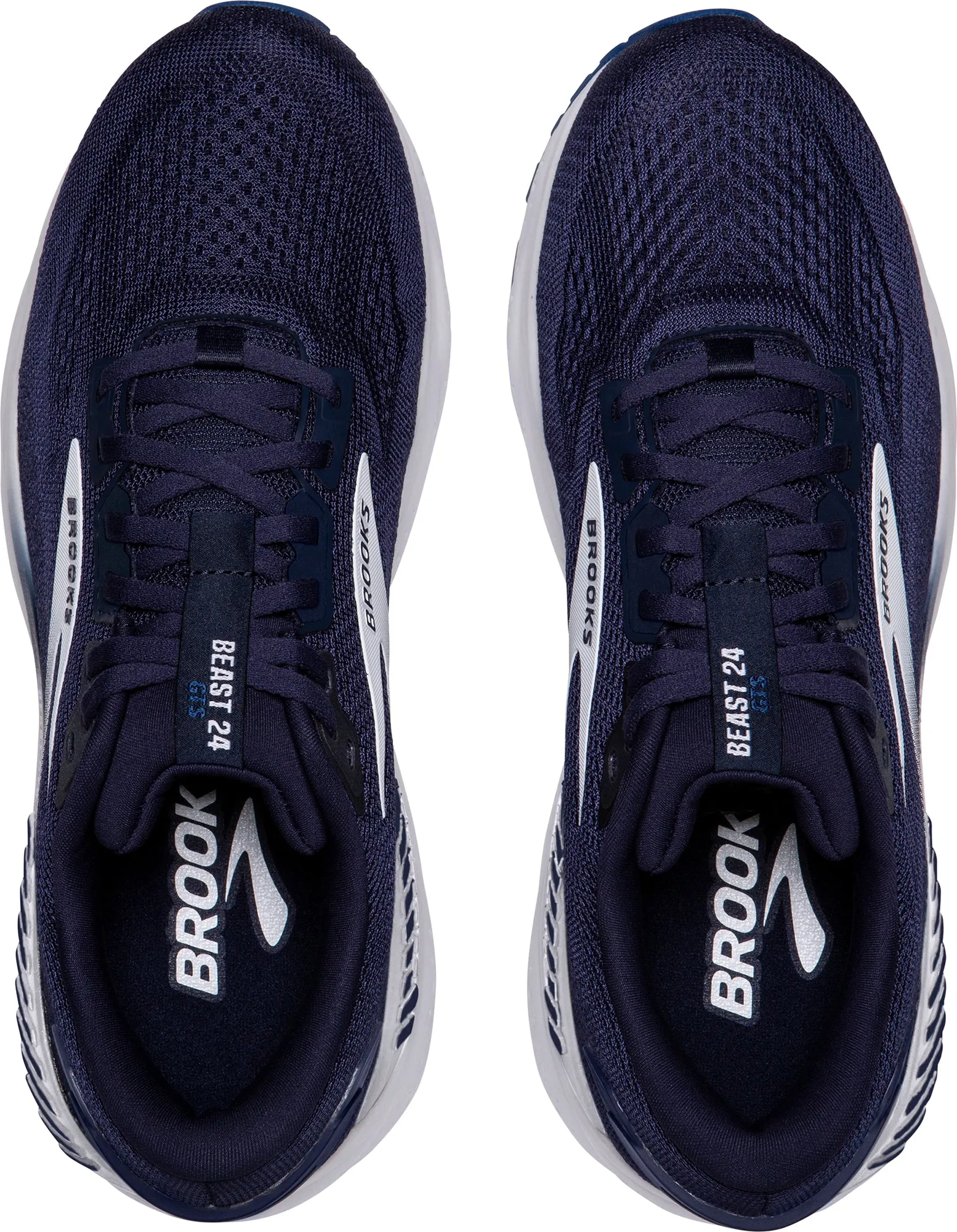 Brooks Beast GTS 24 Mens Running Shoes - Navy