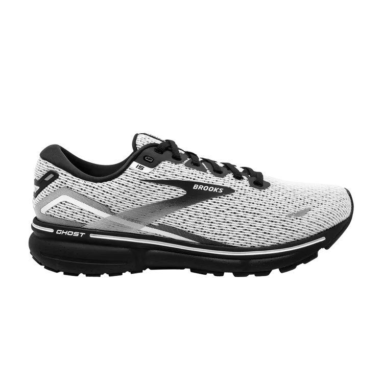 Brooks Ghost 15 'White Black' Sneakers