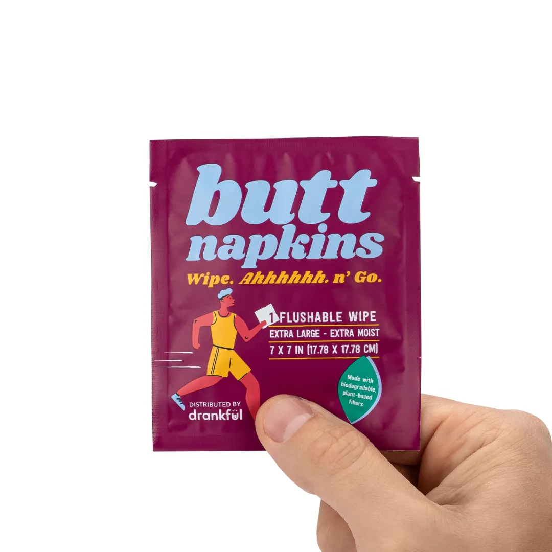 Butt Napkins - Butt Napkins - 30 Pack