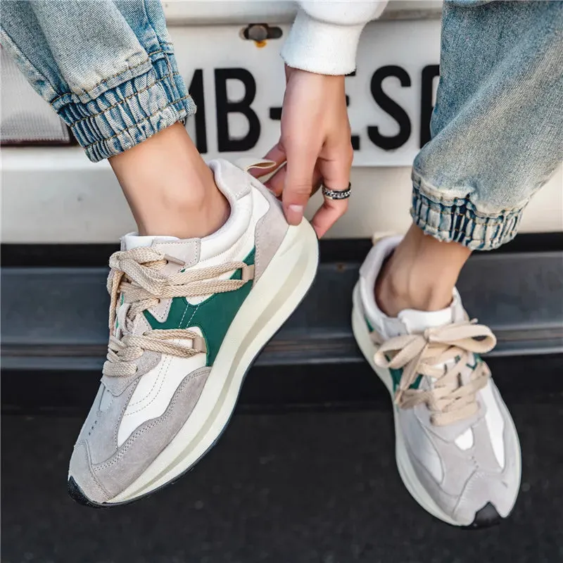 Casual Pointed Toe Canvas Sneakers