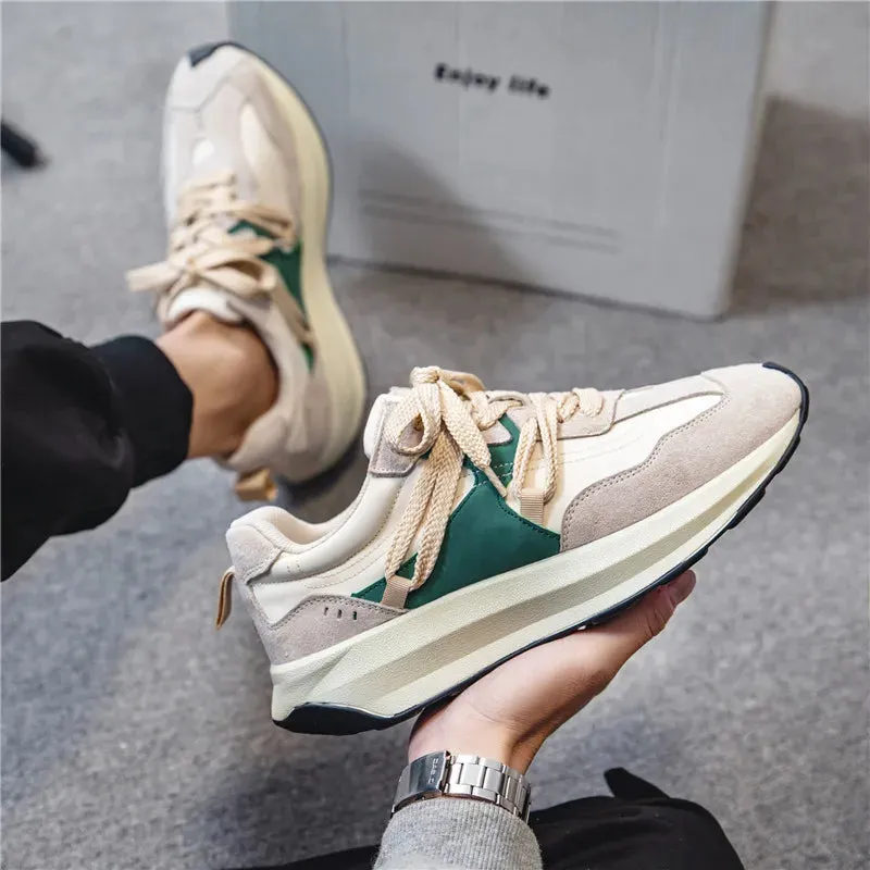 Casual Pointed Toe Canvas Sneakers