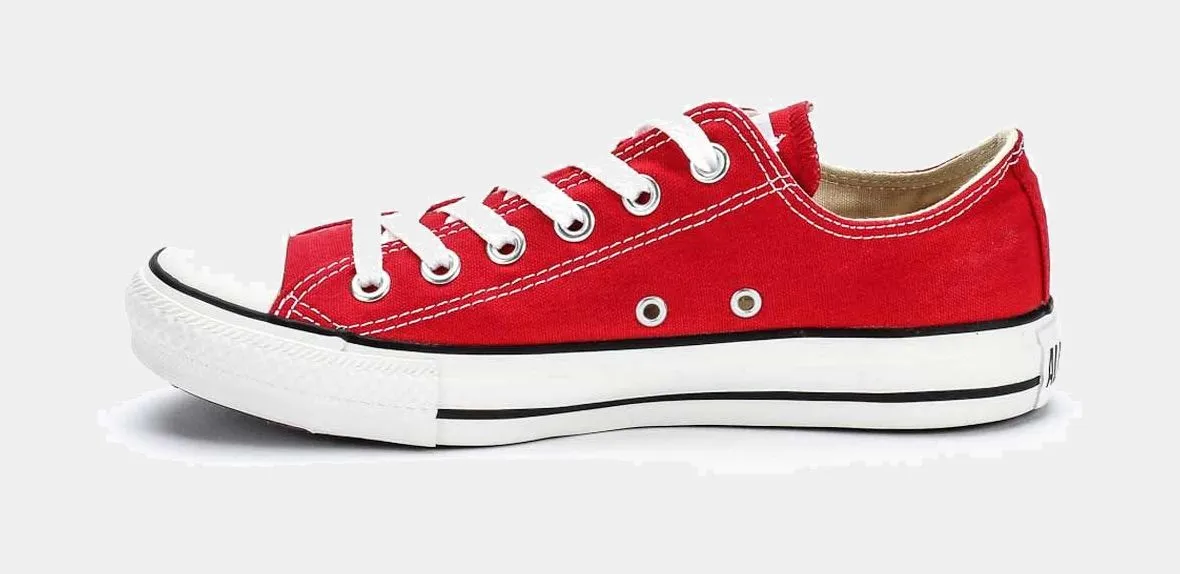 Chuck Taylor All Star Classic Mens Lifestyle Shoes (Red/White)