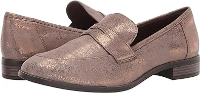 Clarks Women's Trish Rose Loafer Cooper Metallic Size 5 Pair Of Shoes