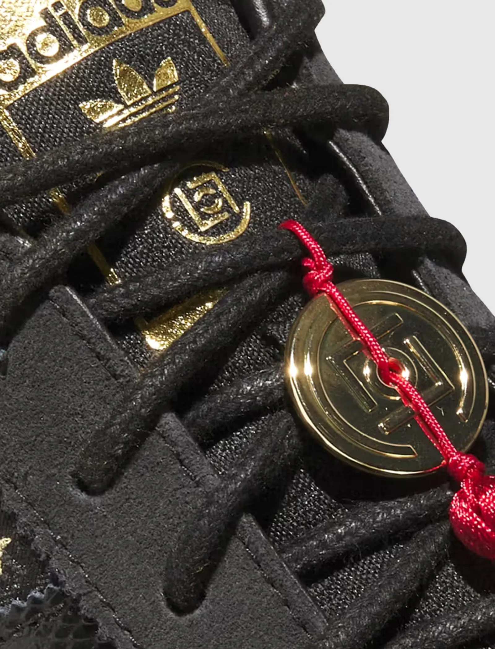 CLOT SUPERSTAR CHINESE NEW YEAR "CORE BLACK/CARBON/GOLD METALLIC"