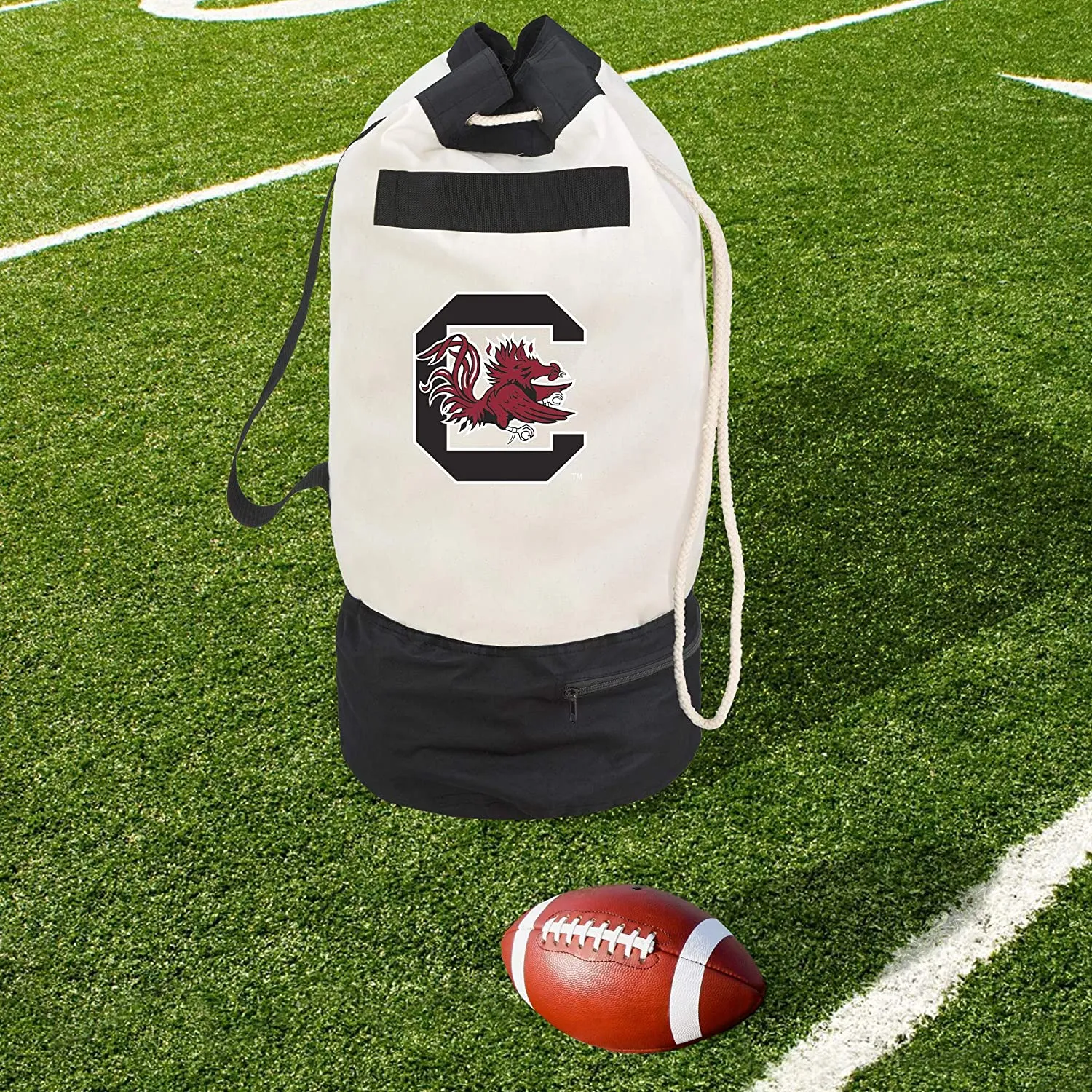 Collegiate Heavy Duty Duffel Bag with 2-Compartments