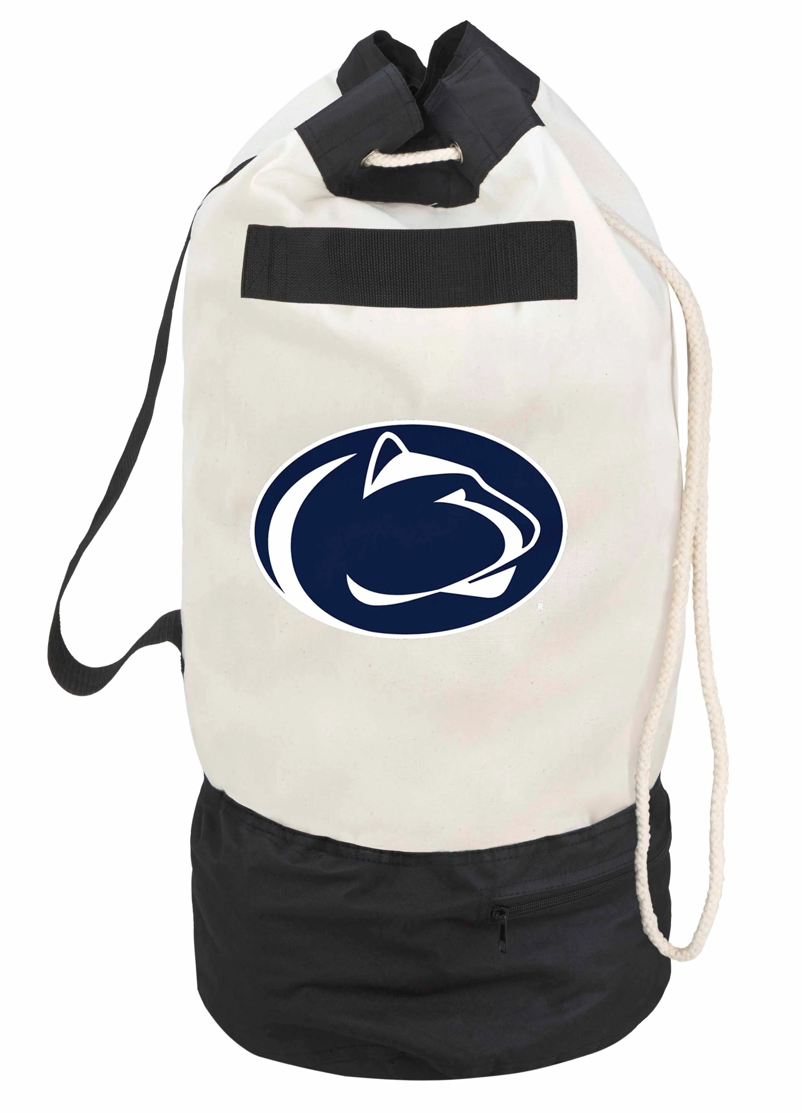 Collegiate Heavy Duty Duffel Bag with 2-Compartments