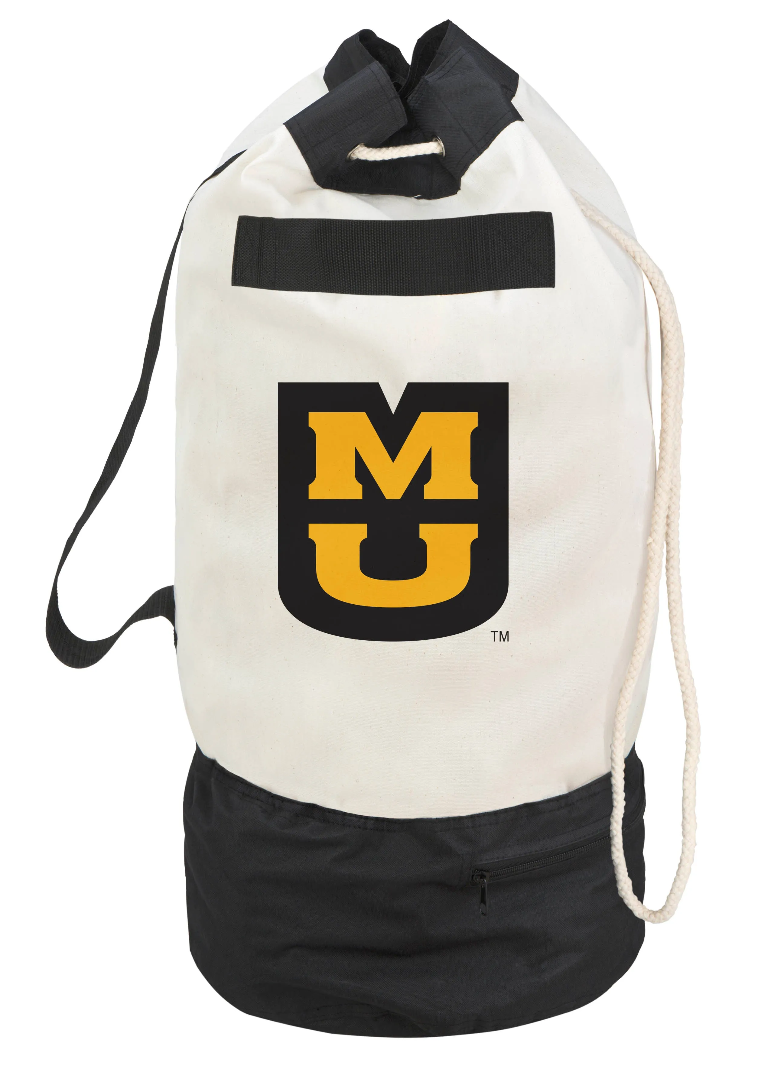 Collegiate Heavy Duty Duffel Bag with 2-Compartments