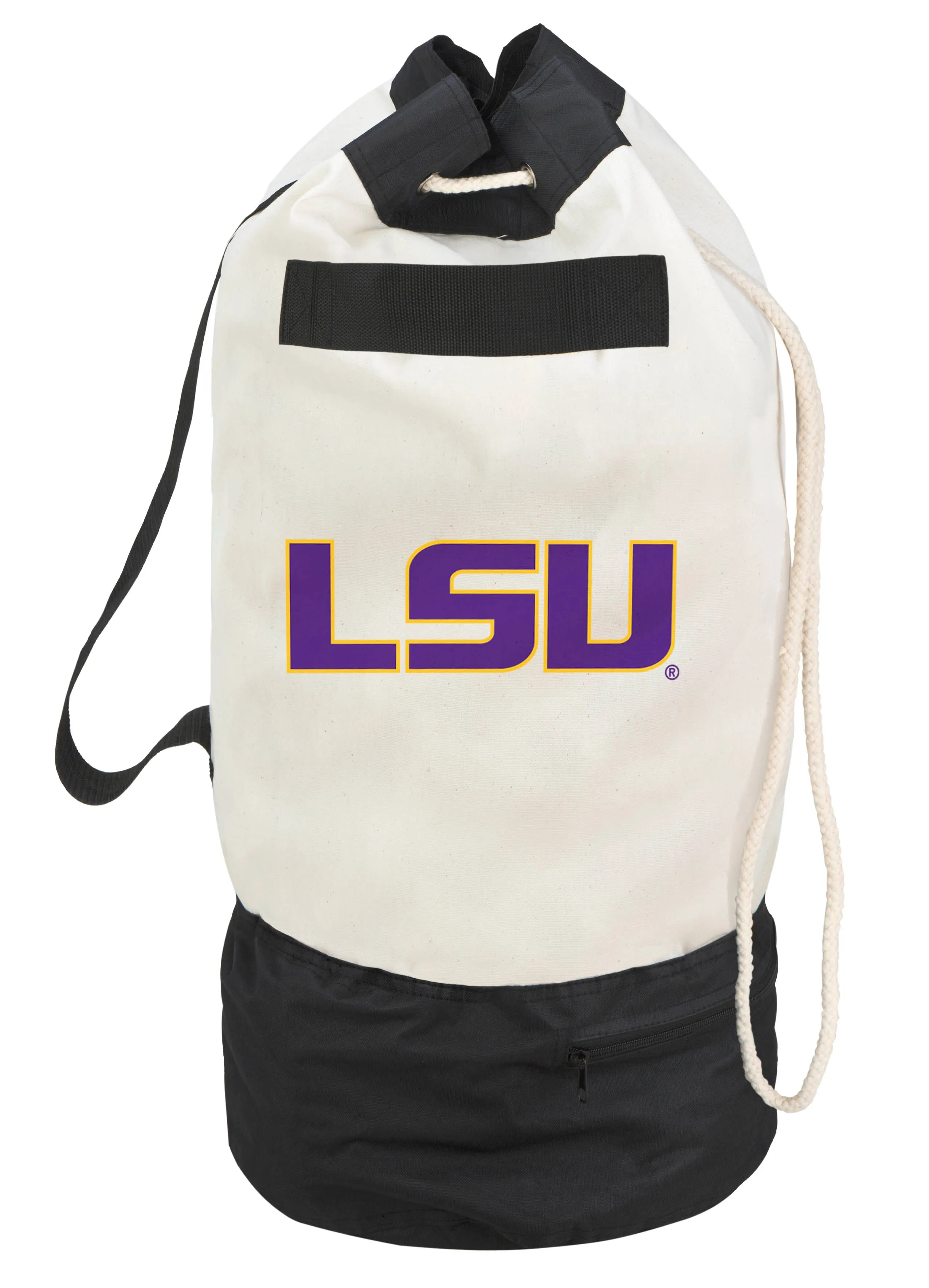 Collegiate Heavy Duty Duffel Bag with 2-Compartments