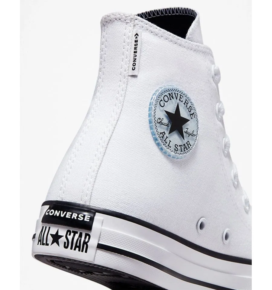 Converse sneakers alta da ragazzo unisex Chuck Taylor All Star A02608C white black