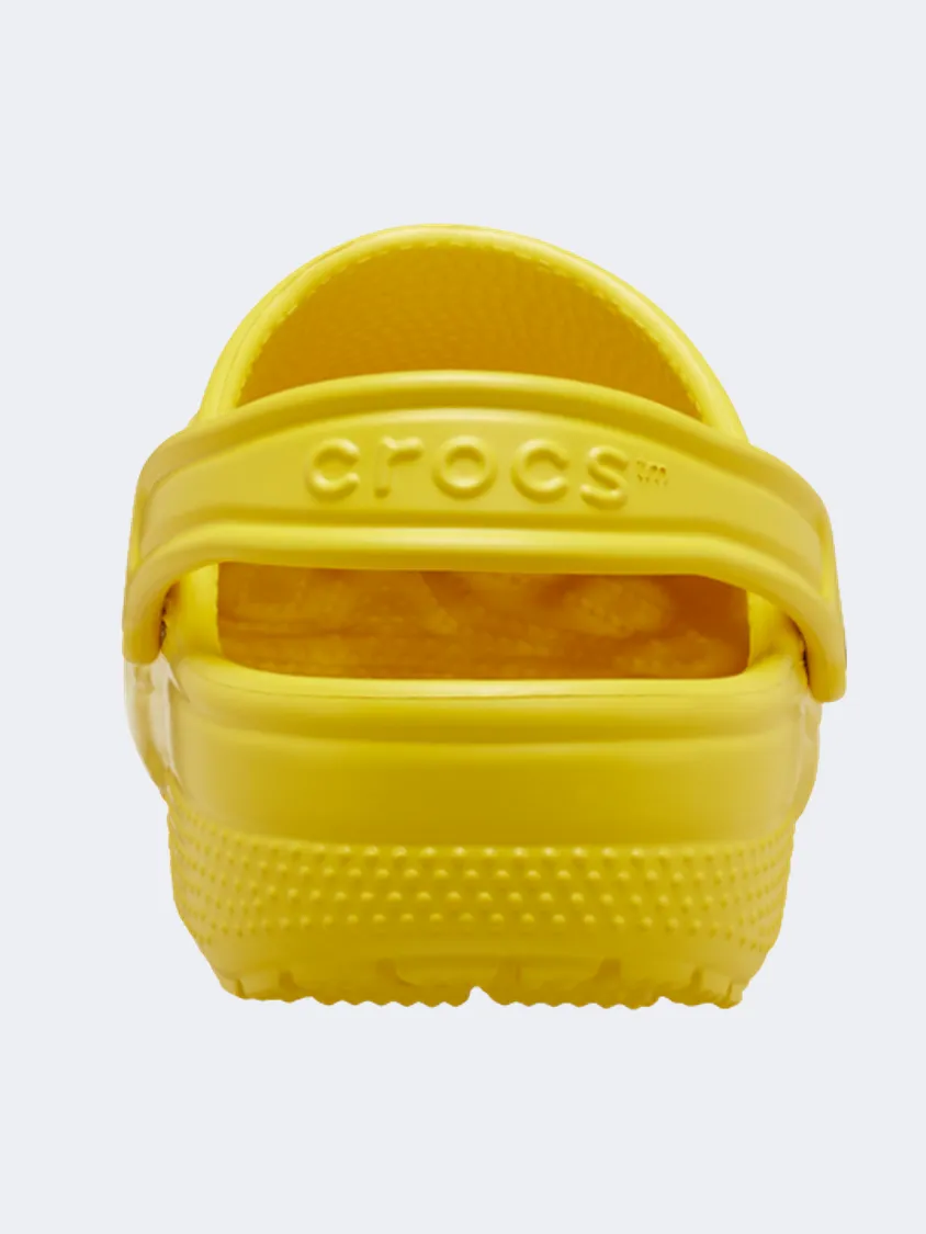 Crocs Classic Clog Women Lifestyle Slippers Yellow