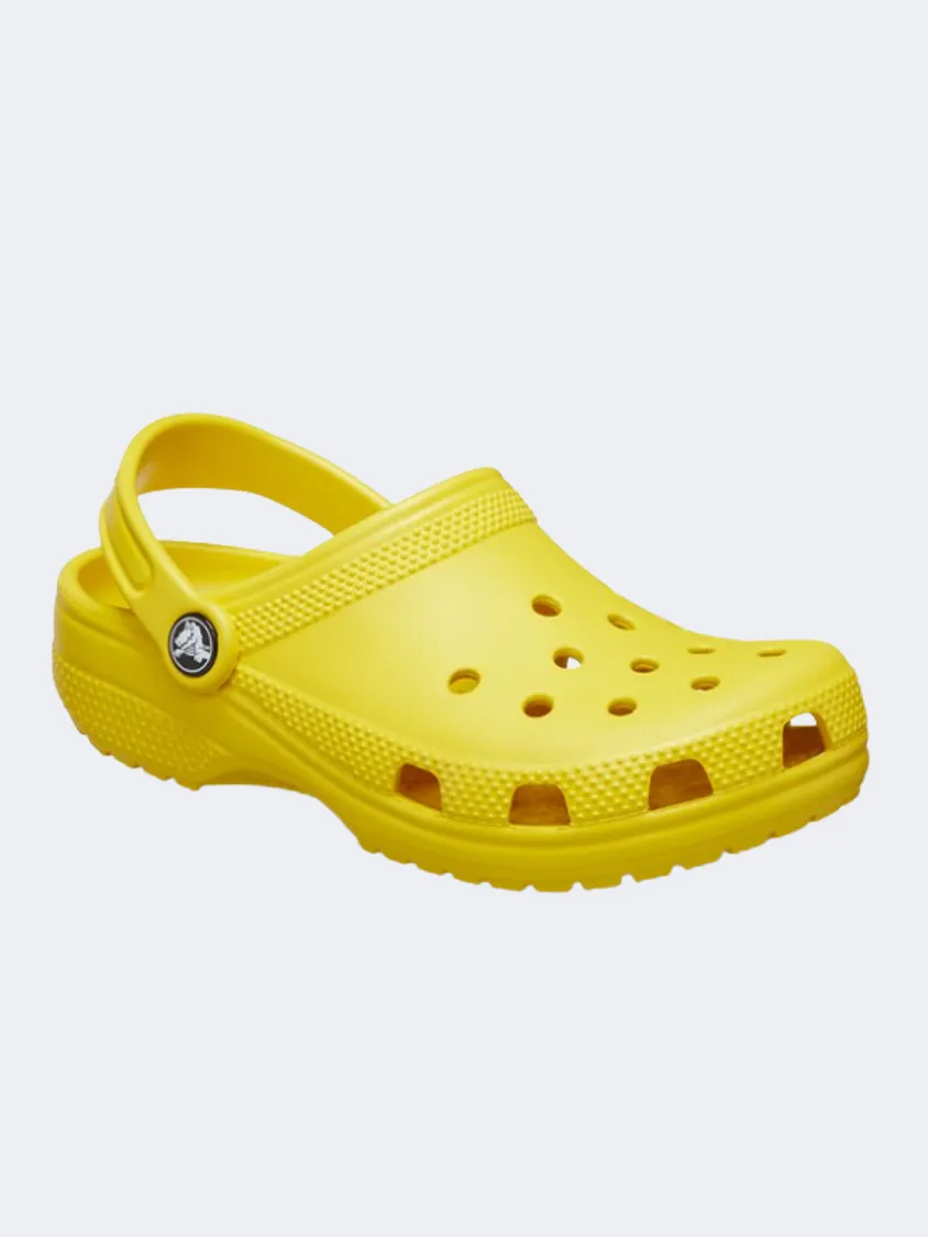 Crocs Classic Clog Women Lifestyle Slippers Yellow