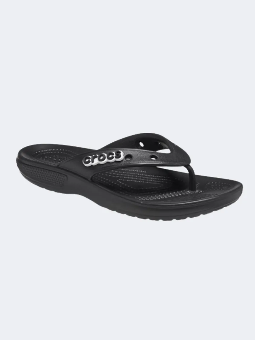 Crocs Classic Flip Women Lifestyle Slippers Black